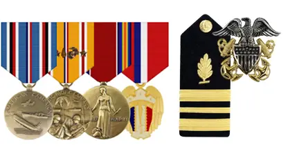 Dr Arthur Zampella Military Decorations